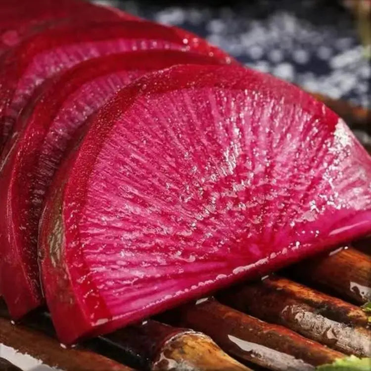 Pineapple Fruit Radish Seeds | Sweet Purple Variety