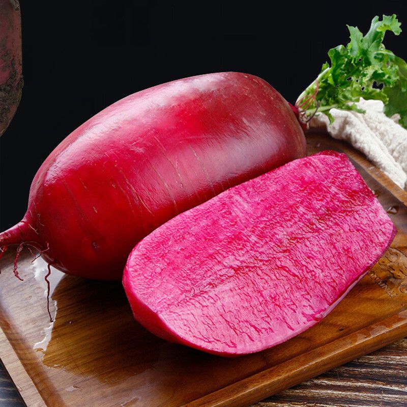 Pineapple Fruit Radish Seeds | Sweet Purple Variety