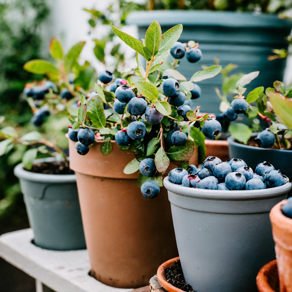 Large-Fruit Potted Blueberry Seeds | Quick-Harvest Superberry